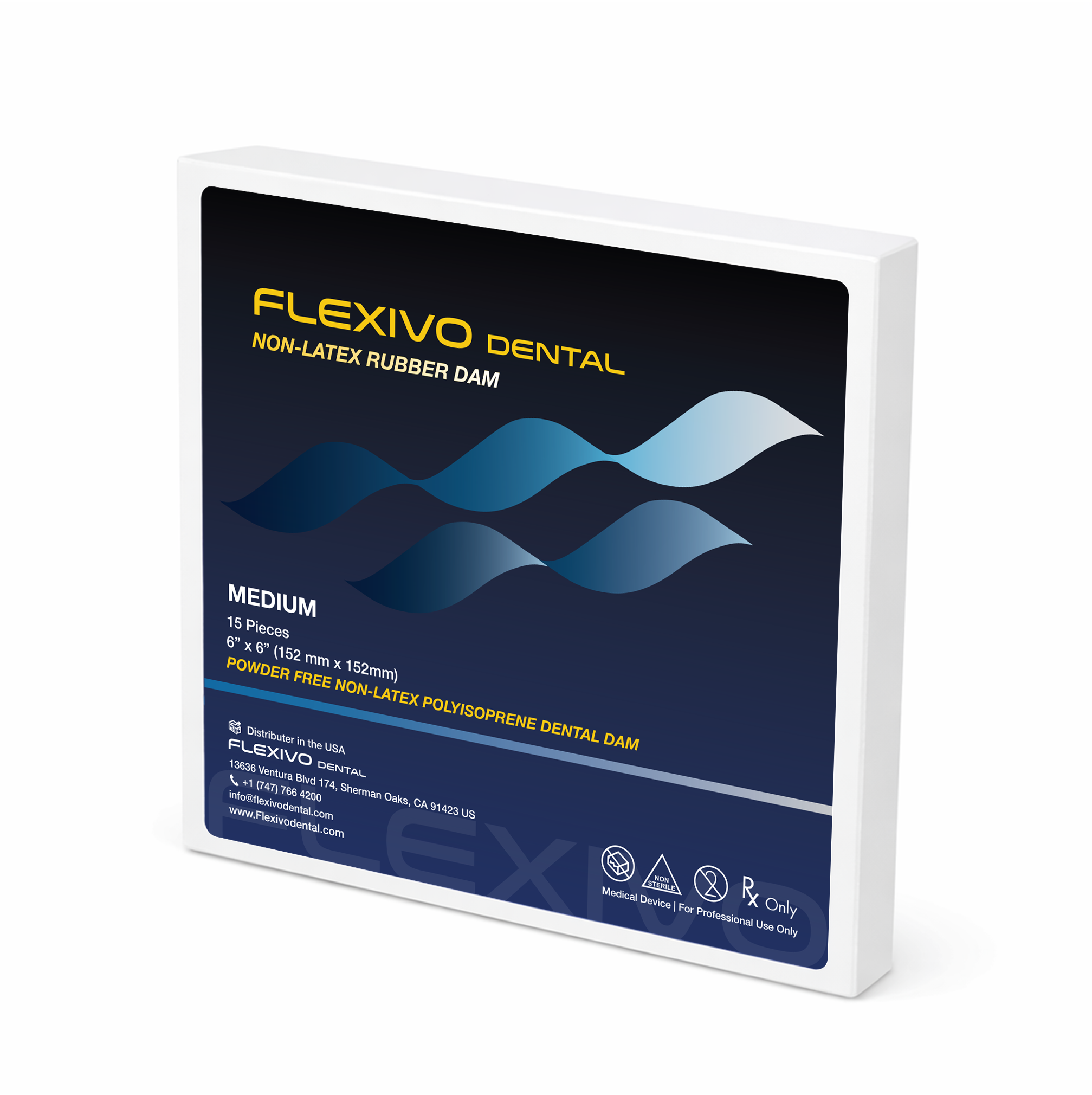 Flexivo Dental Non-Latex Rubber Dam