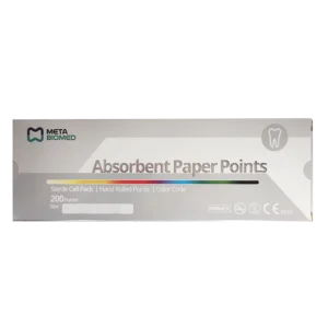 Meta Biomed Absorbent Paper Points Blister Cell